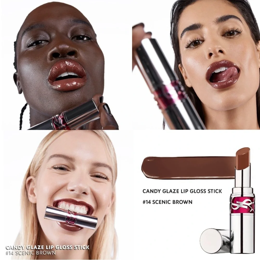 👄 YSL Loveshine Candy Glaze Lip Gloss Stick - Picture 5 of 7